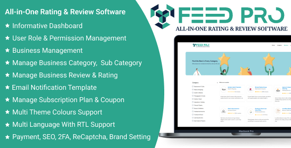 FeedPro SaaS - All in One Rating & Review Software