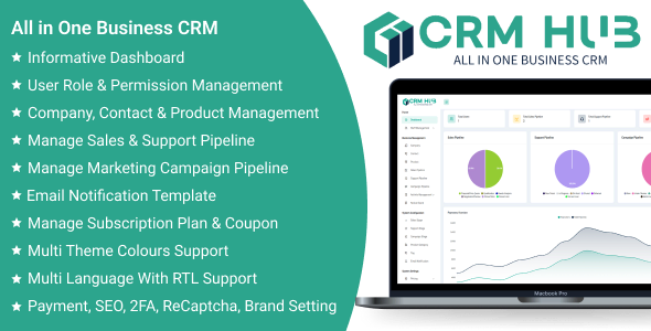 CRM Hub SaaS - All in One Business CRM