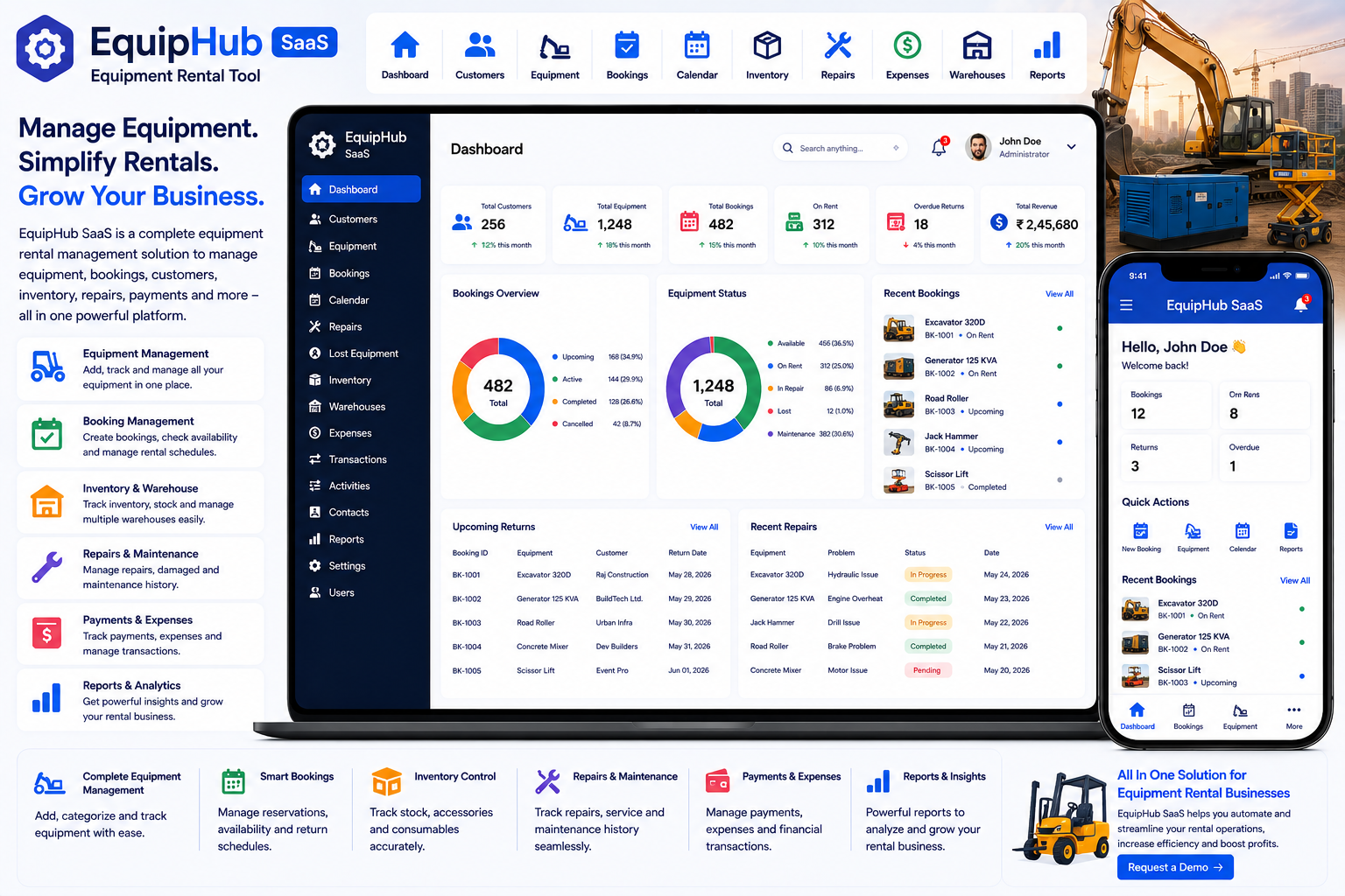 Equipment Rental Tool: Complete Guide to Equipment Rental Management Software